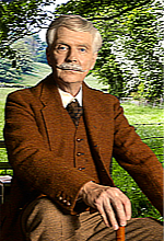 Michael Lunts as Sir Edward Elgar
